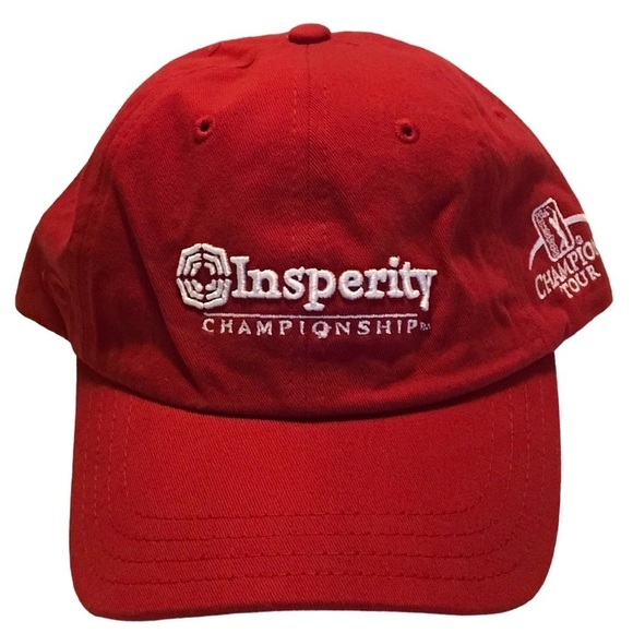 Pukka PGA "Insperity Championship" Maroon Golf Cap - Picture 1 of 16